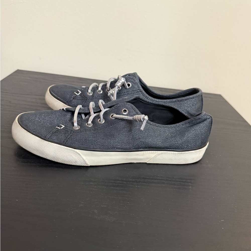 Sperry Top Sider Womens Vibe Sneaker Shoes Gray  Low Lace Up Low Size 8 - Picture 4 of 6